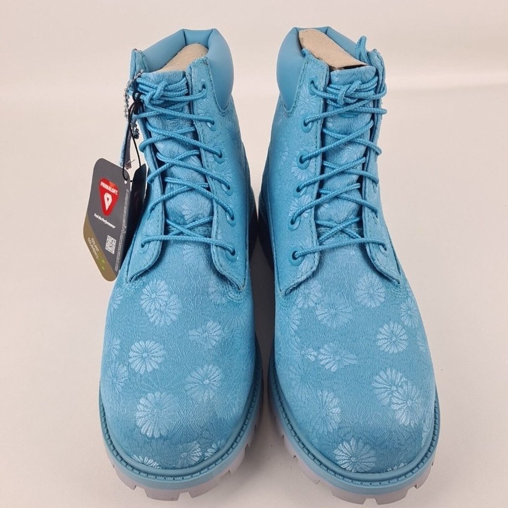 Timberland 6 IN Classic Boots Blue Floral - Picture 4 of 12